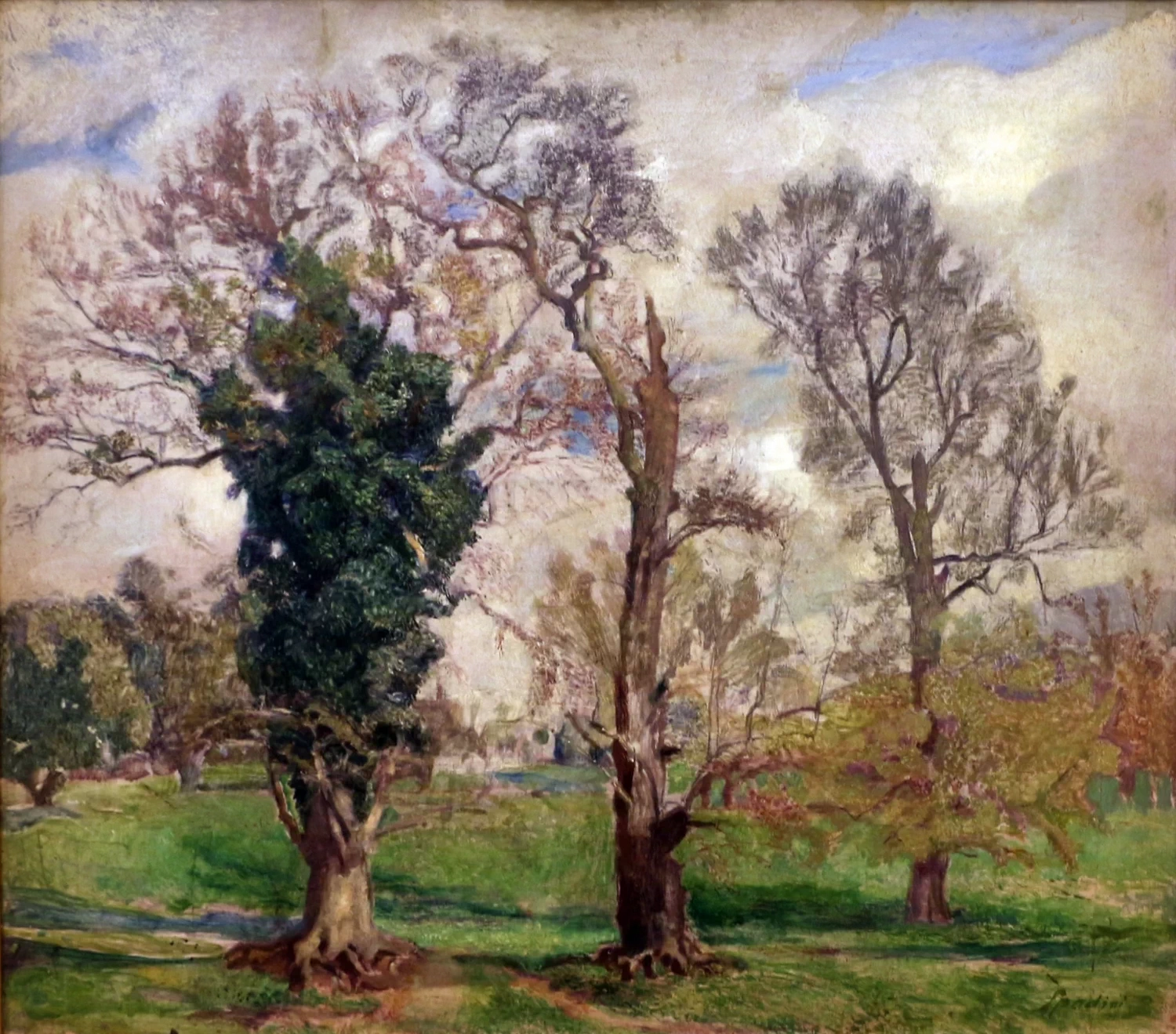 L'edera, nel bosco di villa Borghese, 1922 - Galleria d'Arte Moderna, Villa Reale di Milano